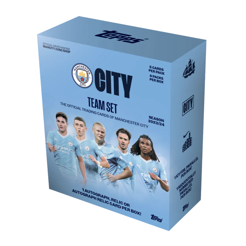 Topps Manchester City FC Official Team Set 23/24