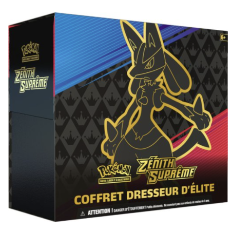 ETB - Coffret dresseur d'élite [EB12.5 - Zénith Suprême] FR